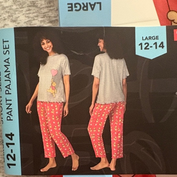 Secret Treasures Gray and Red Kids Pajama Set - Picture 1 of 2